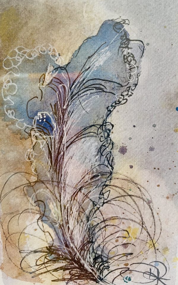 Feathers - Watercolour and Mixed Media Workshop - Image 2
